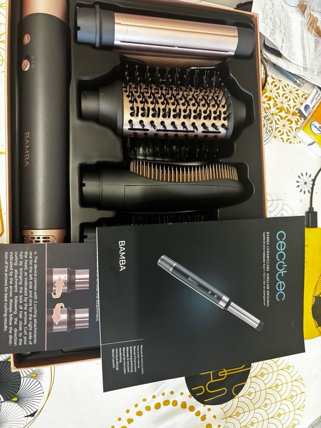 Cecotec Bamba Airglam: 6 cabezales