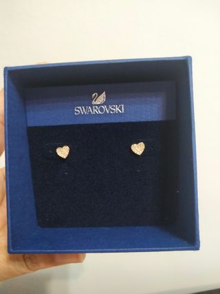 Pendientes Swarovski Corazón nuevos