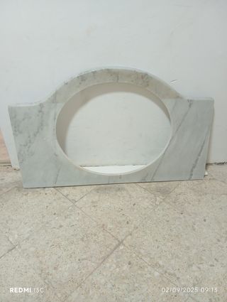 Encimera mármol lavabo