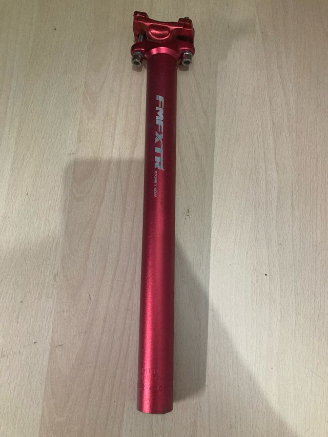 Tija sillín 27.2 roja