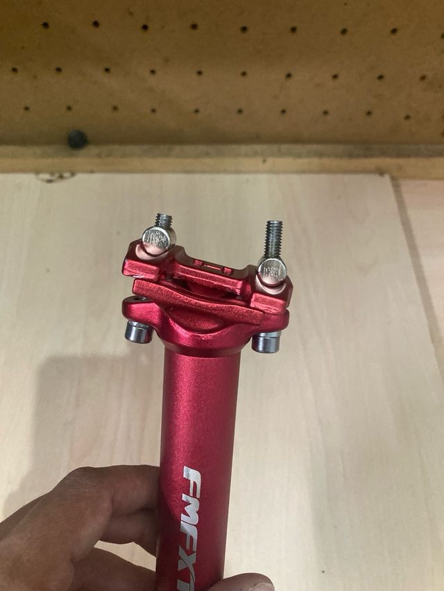 Tija sillín 27.2 roja