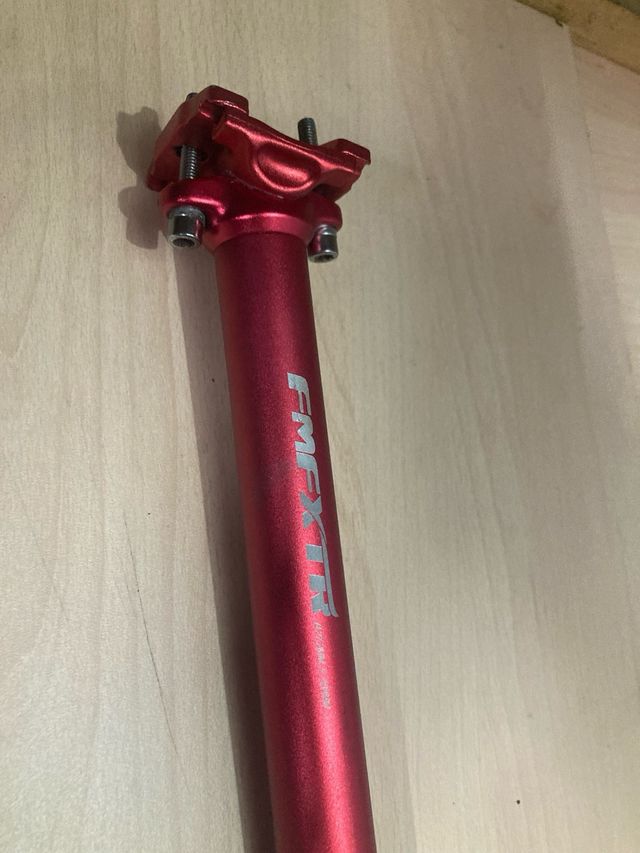 Tija sillín 27.2 roja