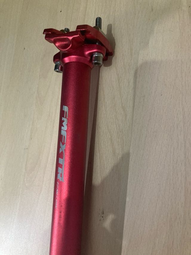 Tija sillín 27.2 roja