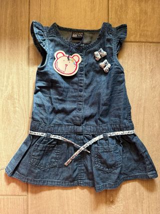 Vestito Jeans Losan neonata