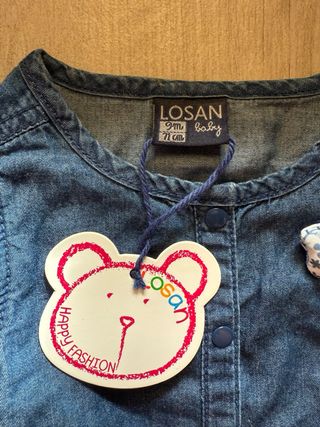 Vestito Jeans Losan neonata