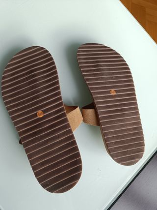 Sandalias Marrón Piel - Usadas