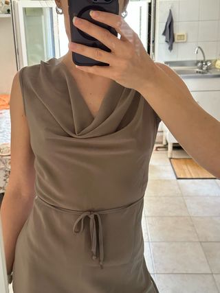 Abito vintage beige