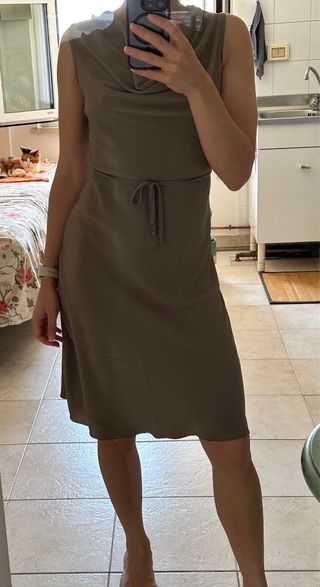 Abito vintage beige