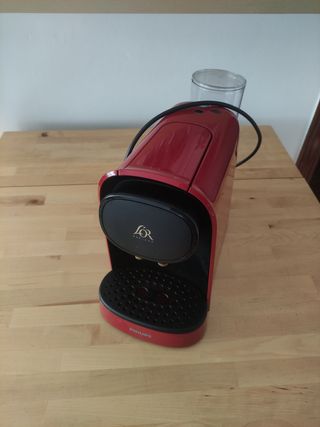 Cafetera Philips L'Or Barista roja