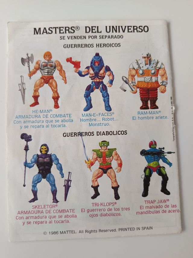Mini comic He-Man: Círculo Muerte