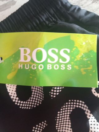 Bañador Hugo Boss negro