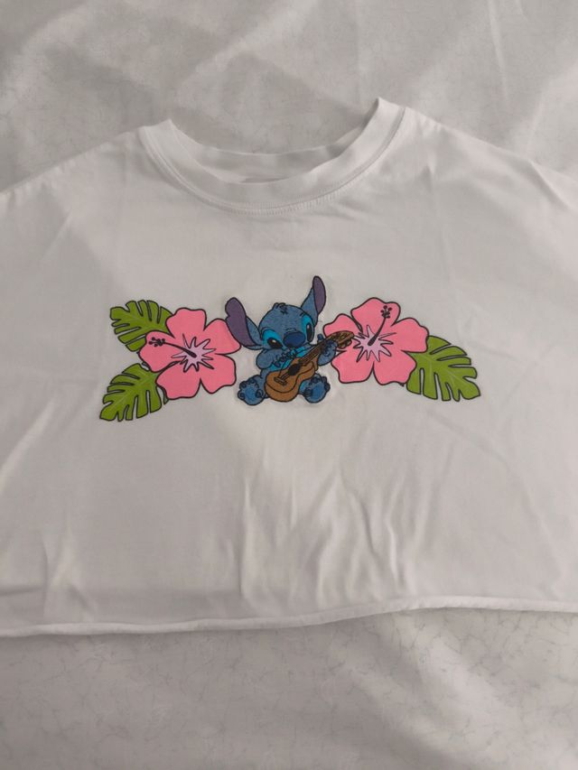 Crop top Stitch Bershka 10-12