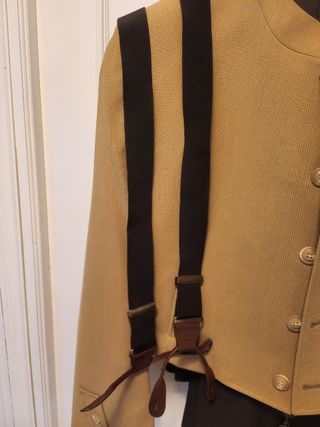 Traje corto beige JIMENEZ ARTESANIA