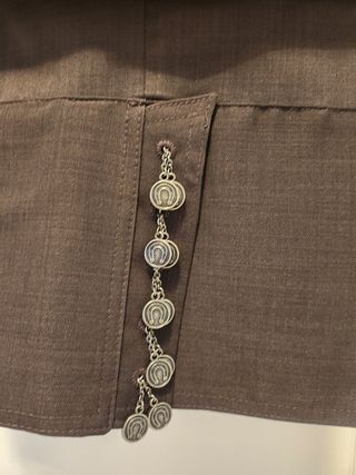 Traje corto beige JIMENEZ ARTESANIA