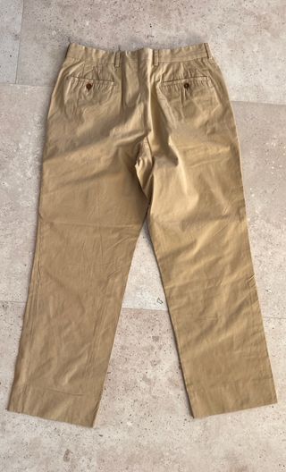 Traje beige hombre - Algodón