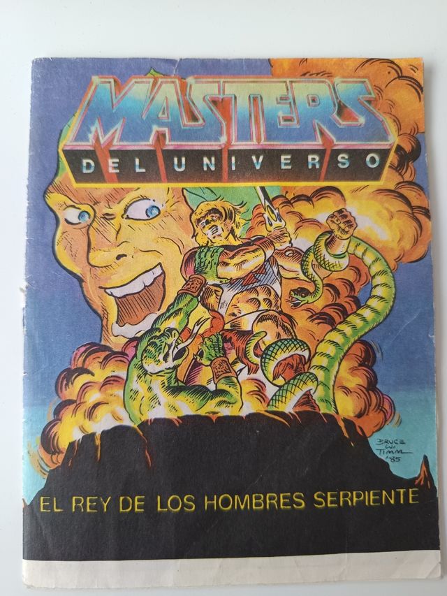 Mini comic He-Man: El rey serpiente