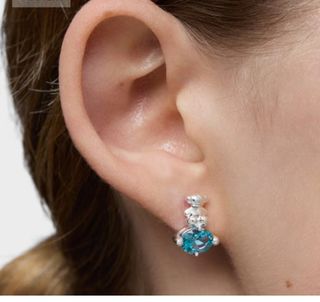 Pendientes Tous oso azul plata