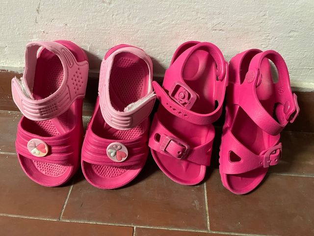 Sandali bimba rosa n.24