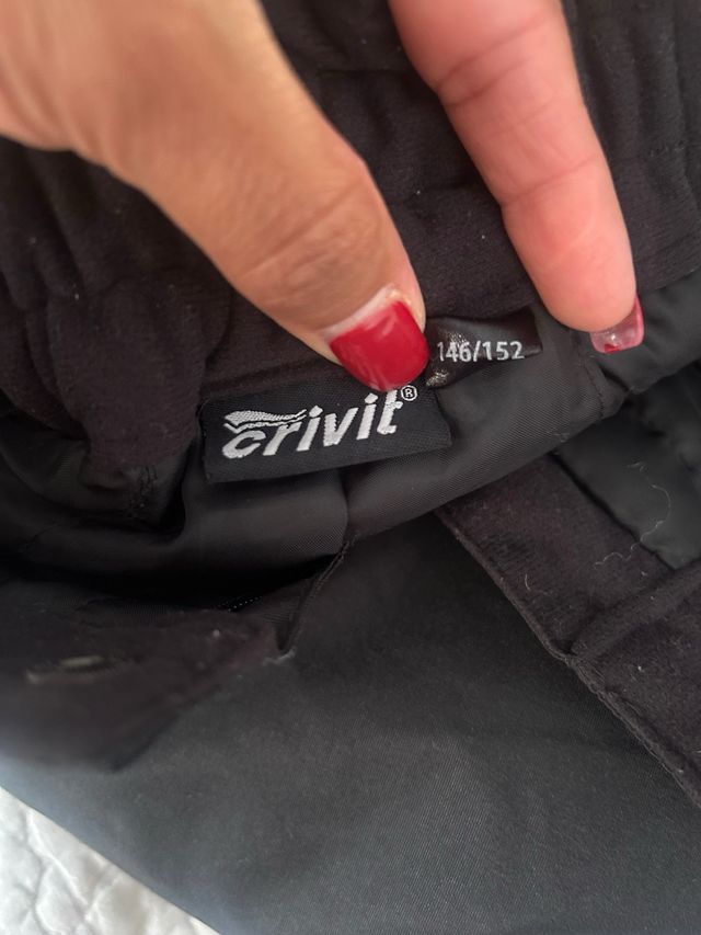 Pantalones nieve niño 10-12 años