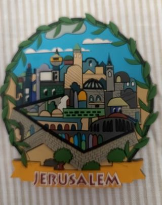 Imán nevera Jerusalén - Souvenir