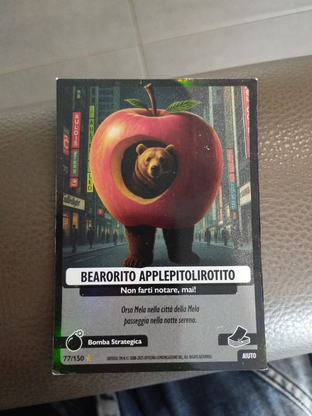 Carta Bearorito Applepitolorotito - 77/150