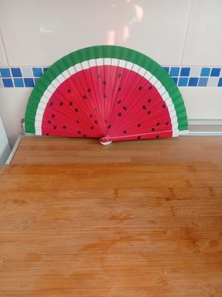 Abanico sandía 