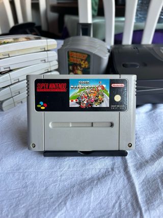 Super Nintendo SNES + 6 juegos + mandos