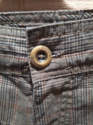 Shorts Billabong L - Marrone motivo a quadri