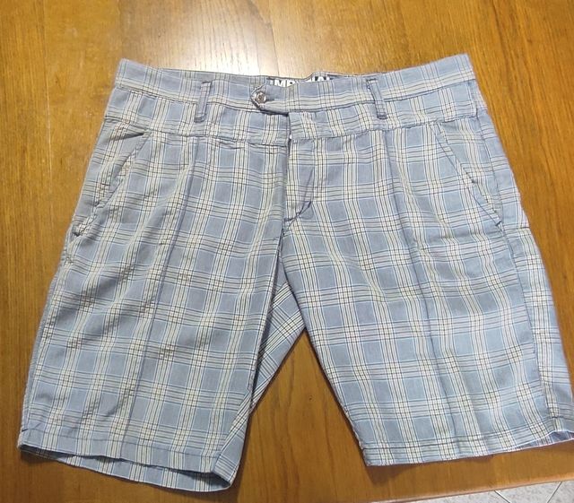 Pantaloncini Uomo Grigio Blu - Tg.50