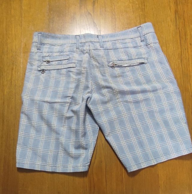 Pantaloncini Uomo Grigio Blu - Tg.50