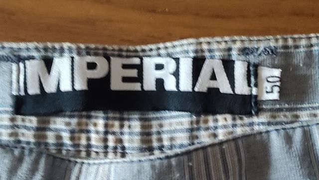 Pantaloncini Uomo Grigio Blu - Tg.50