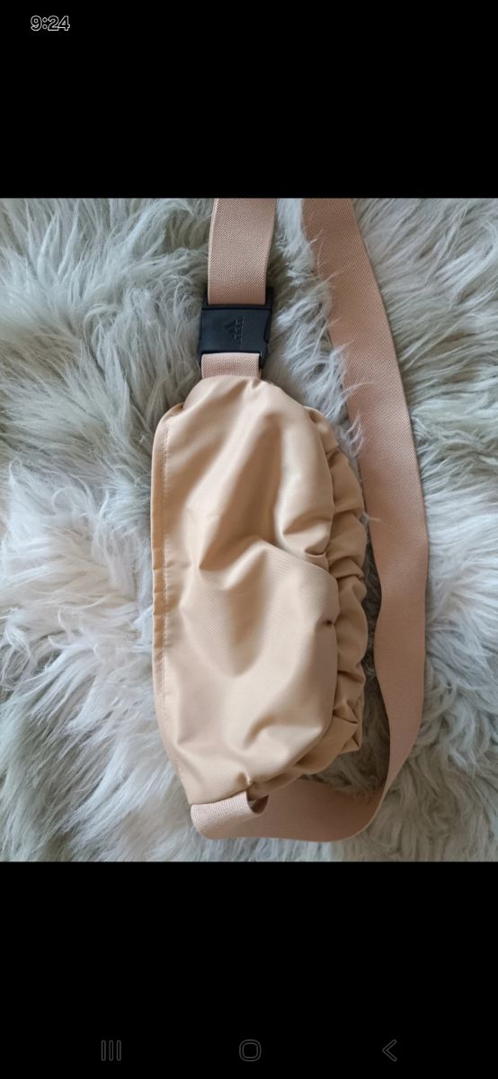Riñonera Adidas Beige