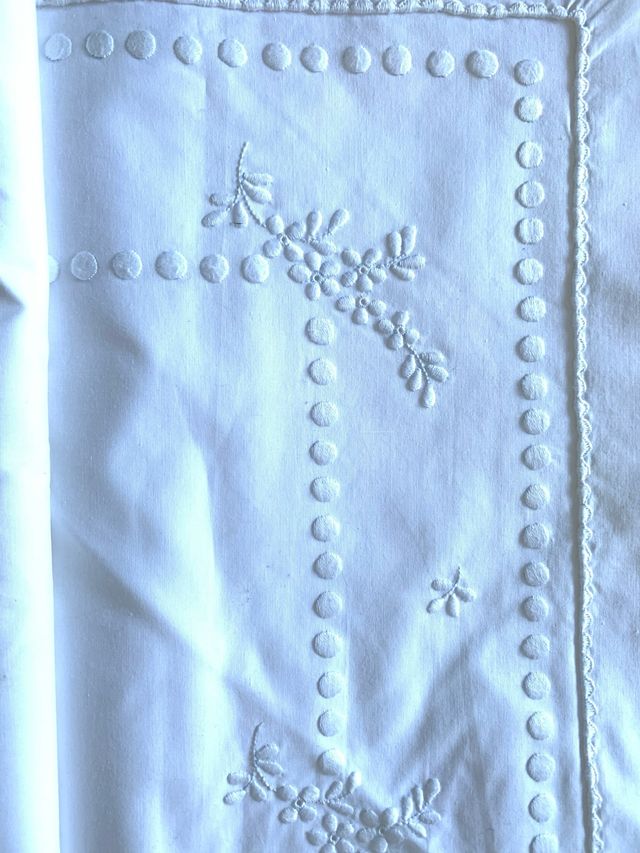 Sábanas bordadas  Nuevas