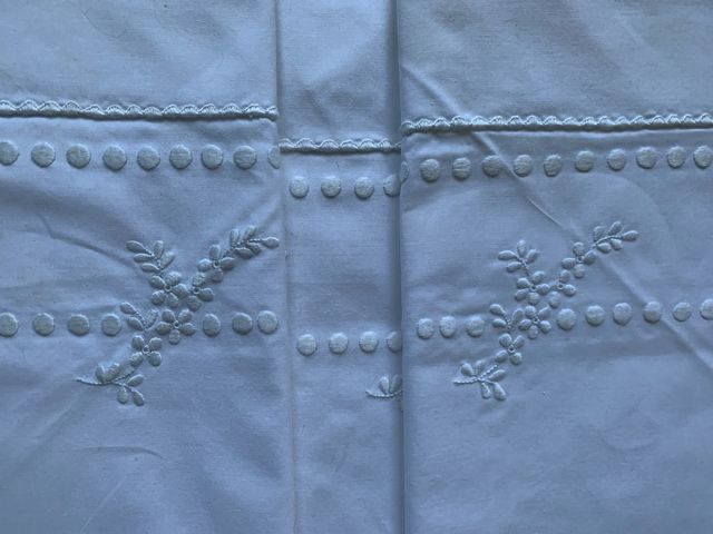 Sábanas bordadas  Nuevas