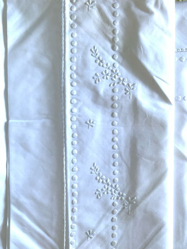 Sábanas bordadas  Nuevas