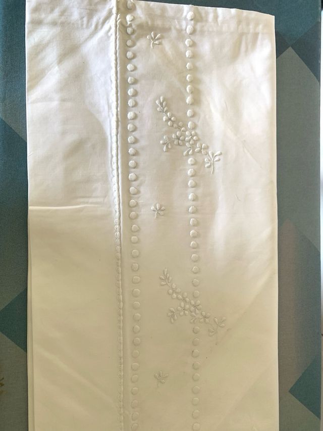 Sábanas bordadas  Nuevas