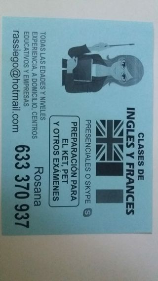 Profesora de idiomas.