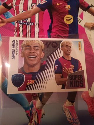 Cromo Lamine Yamal - Super Kids