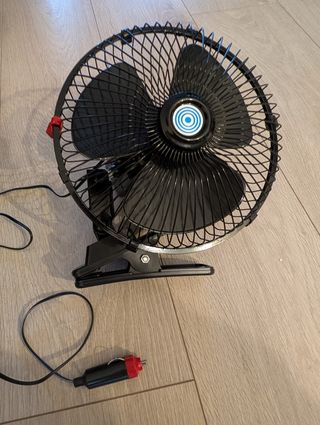 Ventilador Coche autocarava camper 12v