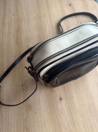 Bolso Parfois beige y negro
