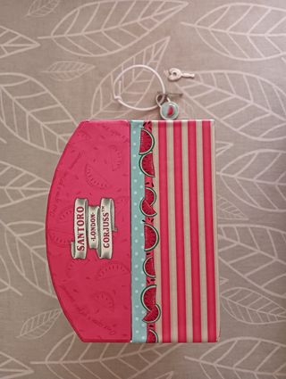 Joyero  de Gorjuss-Santoro- Rojo Rosa
