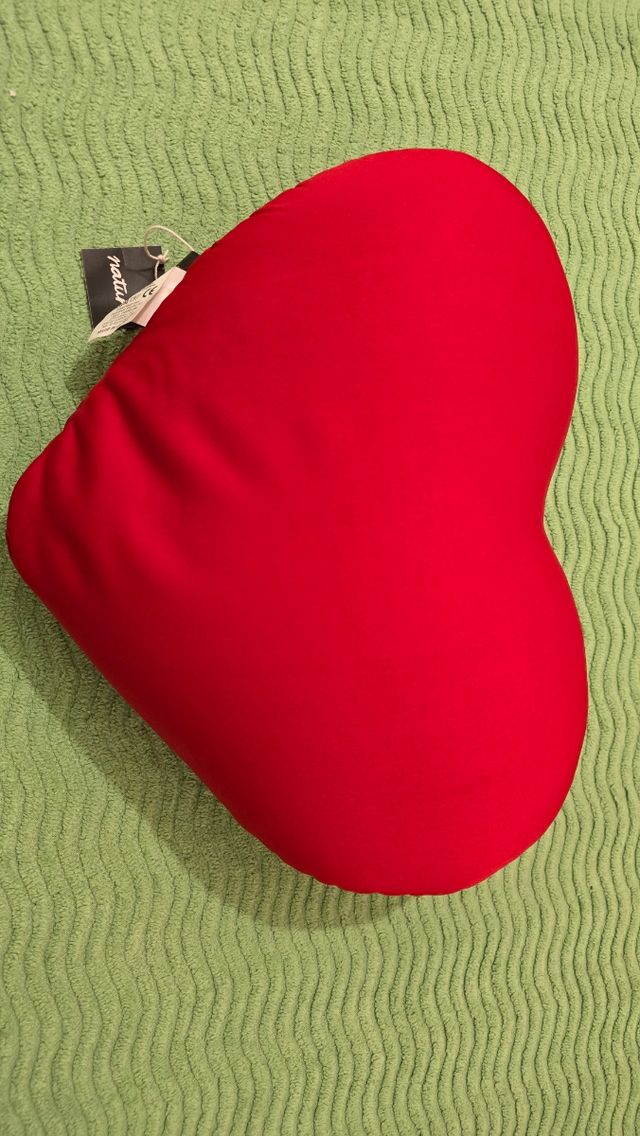 Cojín Corazón Rojo - Decoración
