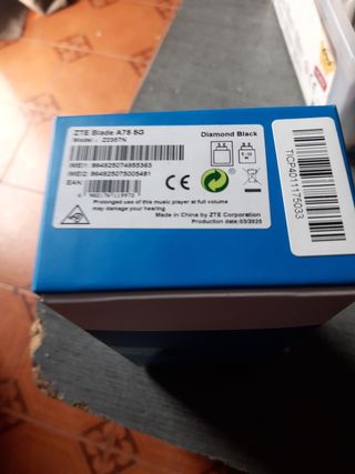 ZTE Blade A75 128GB - Azul