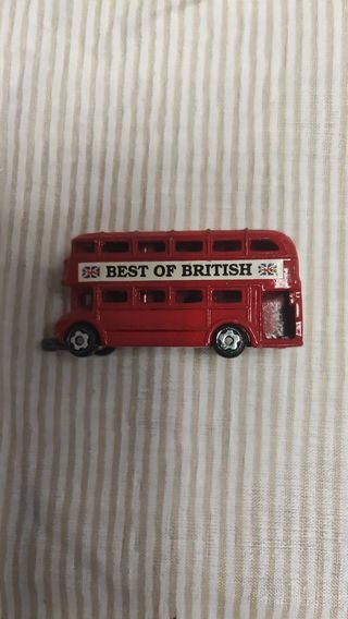 Bus Londres - Imán nevera