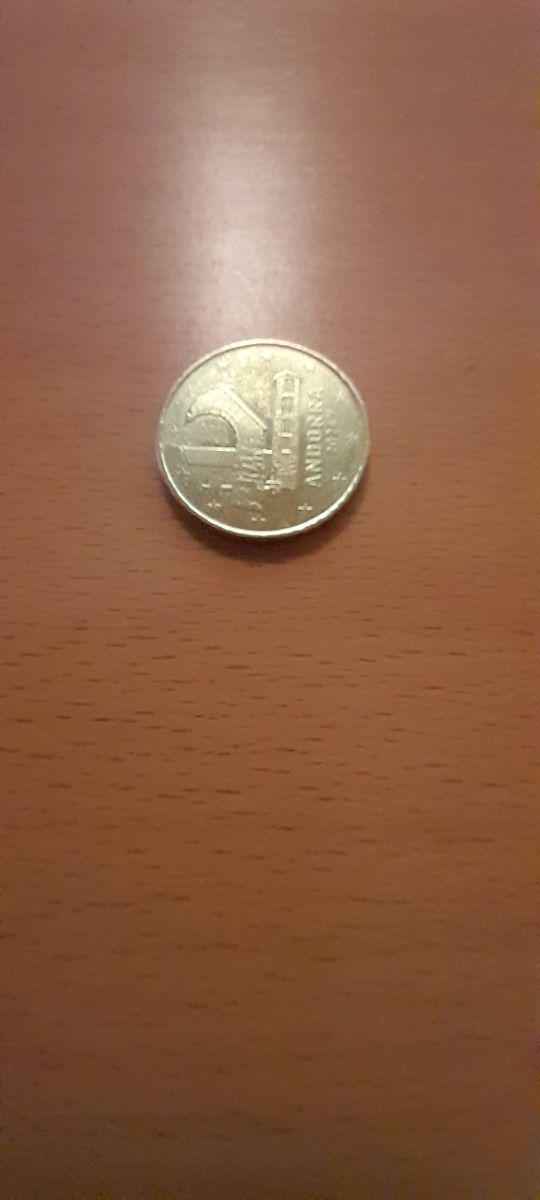 Moneda 50 céntimos Andorra 2024