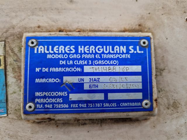 DEPÓSITO DE GASOIL DE 250L