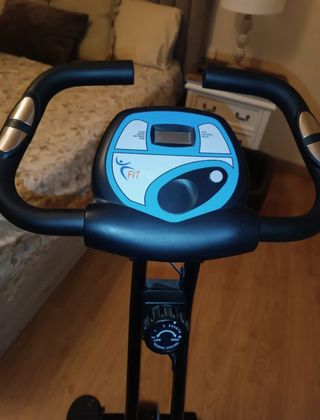 Bicicleta estática plegable