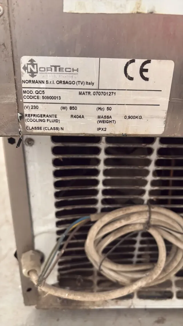 Enfriador rápido hostelería