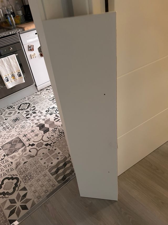 3 Estantes de pared, blanco 110x26 cm Lack ikea