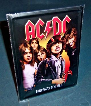 Chapa / Placa AC/DC - Highway to Hell